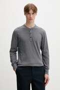 rag & bone longsleeve męski bawełniany szary RF2925FT2FM