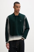 Пуловер Filling Pieces Knit Shirt Rugby мъжки в зелено 422571500243