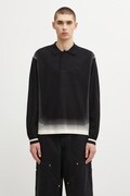 Светр Filling Pieces Knit Shirt Rugby колір чорний  422571500243