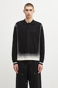 Светр Filling Pieces Knit Shirt Rugby колір чорний 422571500243