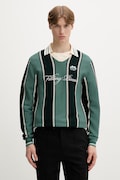 Filling Pieces пуловер мъжки с вискоза Knit Football Jersey зелен 422574500148
