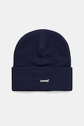 Дитяча шапка Levi's LAN TONAL EMBROIDERED BEANIE колір синій 9A8707