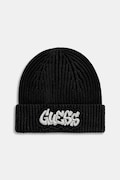 Guess căciulă din bumbac culoarea negru, L5BZ01 Z4130