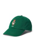 Polo Ralph Lauren czapka z daszkiem bawełniana damska zielona 211A87349