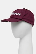 Bavlněná baseballová čepice Patrizia Pepe vínová barva, 8F0079 AB01