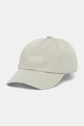 Tommy Jeans czapka z daszkiem bawełniana kolor zielony AW0AW17815
