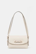 Τσάντα Guess LEFIA χρώμα: μπεζ, HWBG96 44190