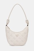 Τσάντα Guess ADELASIA χρώμα: μπεζ, HWQL96 58180