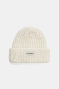 Čepice s vlnou Pinko bílá barva, 105989 A2Z2