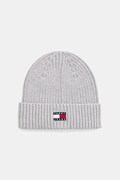 Βαμβακερό καπέλο Tommy Jeans χρώμα: γκρι, AW0AW17899