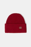 Tommy Jeans pălărie din amestec de lână culoarea roșu, AW0AW17905