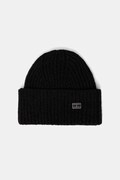 Čepice s příměsí vlny Tommy Jeans černá barva, AW0AW17905