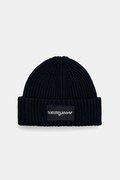 Бавовняна шапка Tommy Jeans колір синій  AW0AW17909