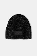 Tommy Jeans czapka z dodatkiem wełny kolor czarny AW0AW17984