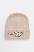 Weekend Max Mara czapka wełniana ALBEN kolor beżowy 2525576025600