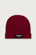 Patrizia Pepe beanie pentru femei burgundia 2F0111 K9O3A