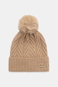 Liu Jo căciulă din amestec de lână culoarea bej, 2F5009.M0300