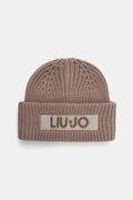 Čepice Liu Jo hnědá barva, 2F5057.M0300
