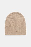 Шапка Tommy Hilfiger колір бежевий  AW0AW17776