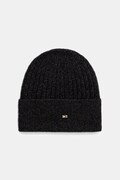Шапка Tommy Hilfiger колір чорний  AW0AW17776