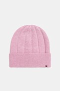 Шапка з додаванням вовни Tommy Hilfiger колір рожевий  AW0AW17779