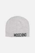 Moschino czapka z wełną kolor szary M3344 65463