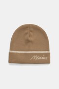 Čepice s vlnou Moschino zelená barva, M3352 65461