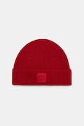 HUGO czapka z wełną kolor czerwony 50548413