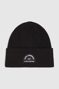 Karl Lagerfeld căciulă din amestec de lână culoarea negru, A4W33107