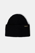 Σκούφος Barbour Meryl Beanie χρώμα: μαύρο, LHA0609