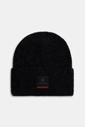 Levi's czapka z dodatkiem wełny TUANA kolor czarny 94569302