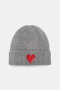 From Future czapka beanie damska kaszmirowa szara ABO01087