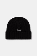 Coach czapka z domieszką wełny kolor czarny 29CCL47