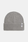 Marc O'Polo czapka bawełniana kolor szary 5000007169