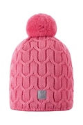 Reima czapka wełniana dziecięca Nyksund kolor różowy 5300066B