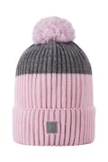 Reima czapka z dodatkiem wełny dziecięca Pilke kolor różowy 5300085C