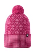 Reima czapka wełniana dziecięca Kuurassa kolor różowy 5300216B