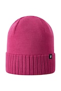 Dětská čepice s příměsí vlny Reima Kalotti růžová barva, 5300232B