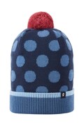 Dětská čepice s příměsí vlny Reima Jenkka modrá barva, 5300278C