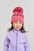 Reima czapka z dodatkiem wełny dziecięca Kirjoen kolor różowy 5300286B