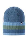 Reima czapka z dodatkiem wełny dziecięca Hiippa kolor niebieski 5300319A