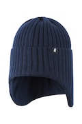 Reima czapka wełniana dziecięca Mystinen kolor granatowy 5300325A