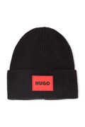 Detská čiapka HUGO čierna farba, G00561