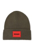 HUGO czapka dziecięca kolor zielony G00561