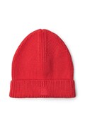 Liewood czapka bawełniana dziecięca Ezra Beanie kolor czerwony LW20106
