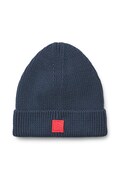 Liewood czapka bawełniana dziecięca Ezra Beanie kolor granatowy LW20106