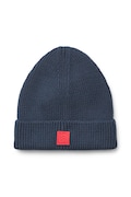 Liewood czapka bawełniana dziecięca Ezra Beanie kolor granatowy LW20106
