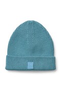 Liewood czapka bawełniana dziecięca Ezra Beanie kolor turkusowy LW20106
