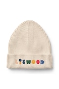 Liewood cappello in cotone bambino Ezra Beanie colore beige LW20106