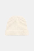 United Colors of Benetton czapka z wełną dziecięca kolor kremowy 126WGA006